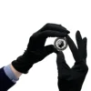 Par Guantes de Microfibra Color Negro