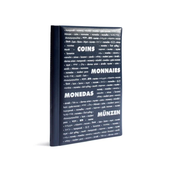 Album de bolsillo para monedas 10 hojas de 6 Cartones