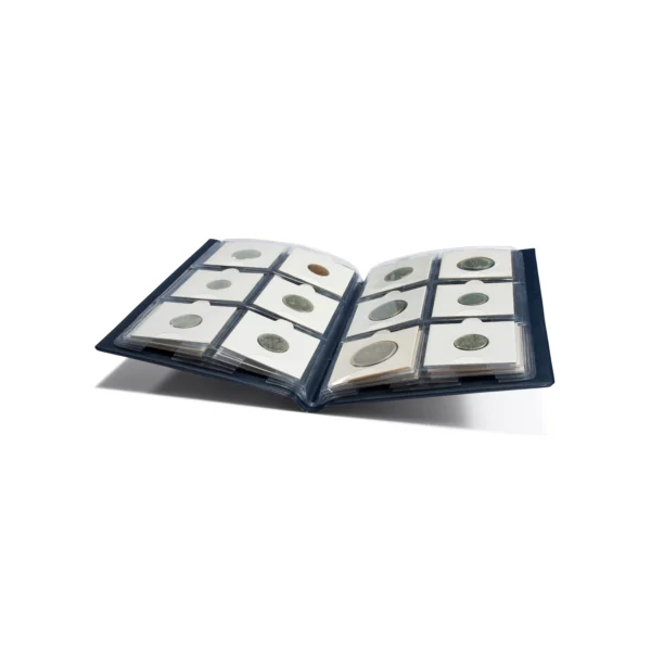 Album de bolsillo para monedas 10 hojas de 6 Cartones