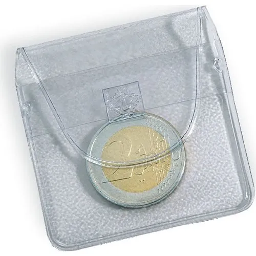 Bolsa PVC para Monedas Semirrigida
