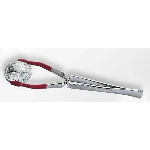 Pinza Recubierta de Plático para Monedas PI9