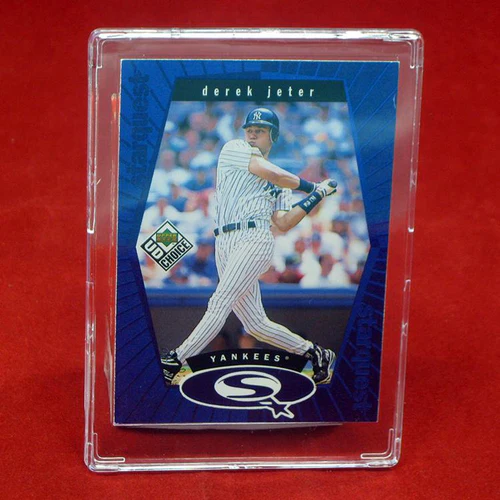 Porta tarjetas BCW Snap de poliestireno transparente de alto impacto