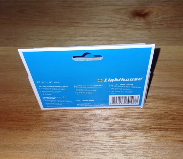 Caja 10 Capsulas Cuadradas QUADRUM 16 - 41