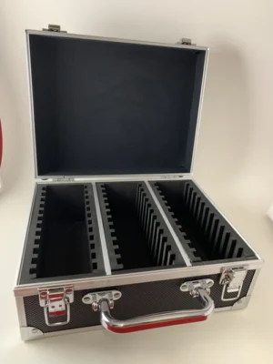 Maletín de Aluminio para 36 SLABs certificadas de PCGS/NGC
