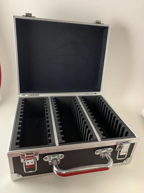 Maletín de Aluminio para 36 SLABs certificadas de PCGS/NGC